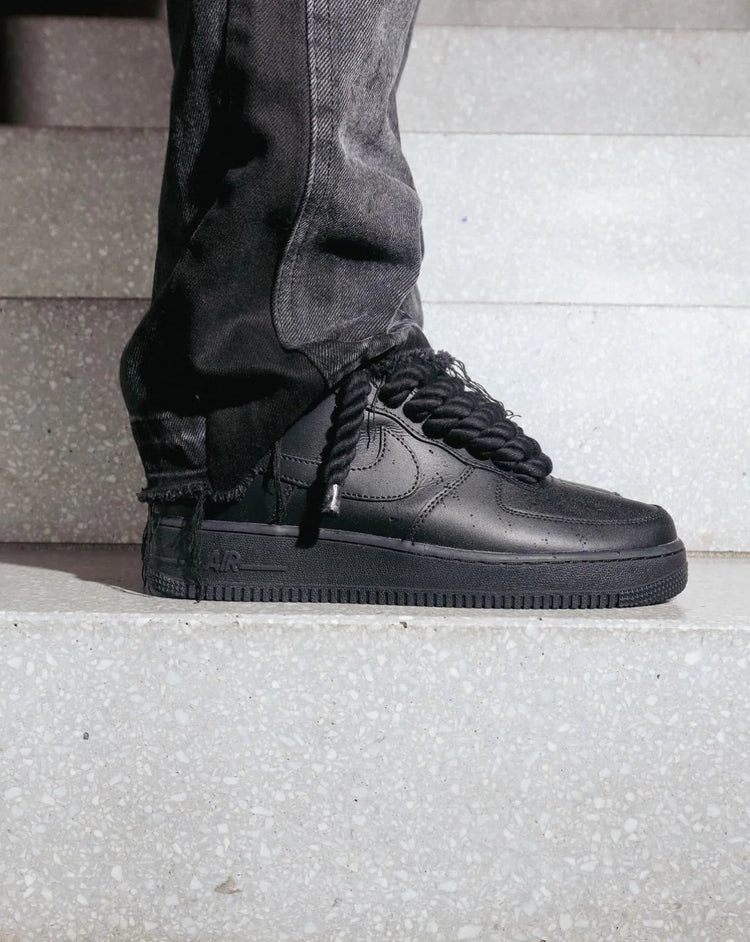 AF1 BLACK | BLACK LACES